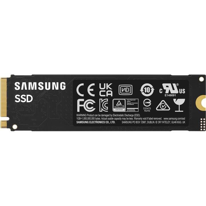 SAMSUNG EVO Plus 990 (PCI Express, 1000 GB, Schwarz)