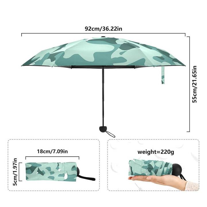 EG Parapluie de poche Camouflage (92 cm)