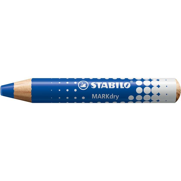 STABILO Crayons de couleur MARKdry (Bleu, 1 pièce)