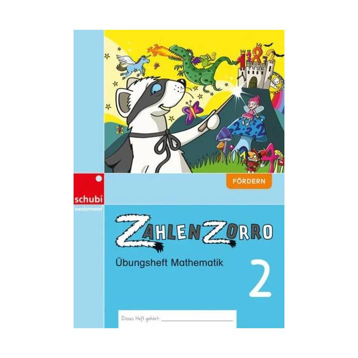 Zahlenzorro Übungsheft Mathematik