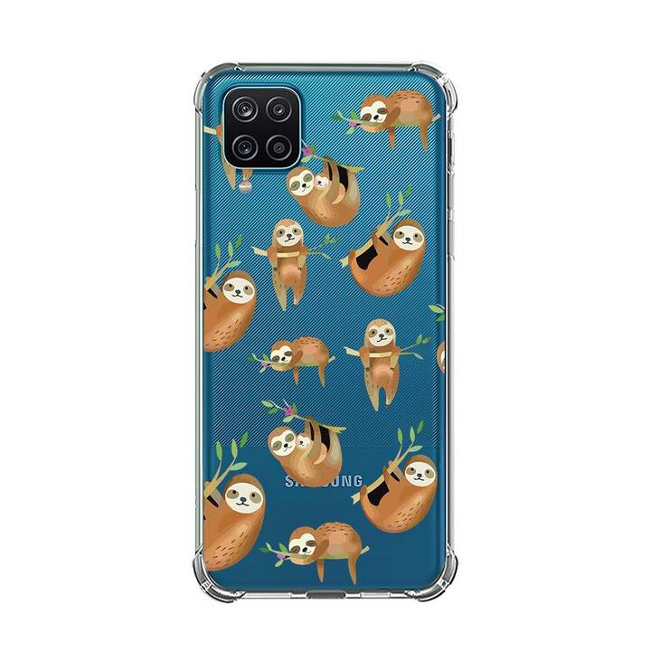 EG Backcover (Galaxy A22 4G, Bradipo, Transparente)