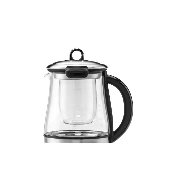 GASTROBACK Design Tea & More Advanced (1.5 l, Vetro, Argento)