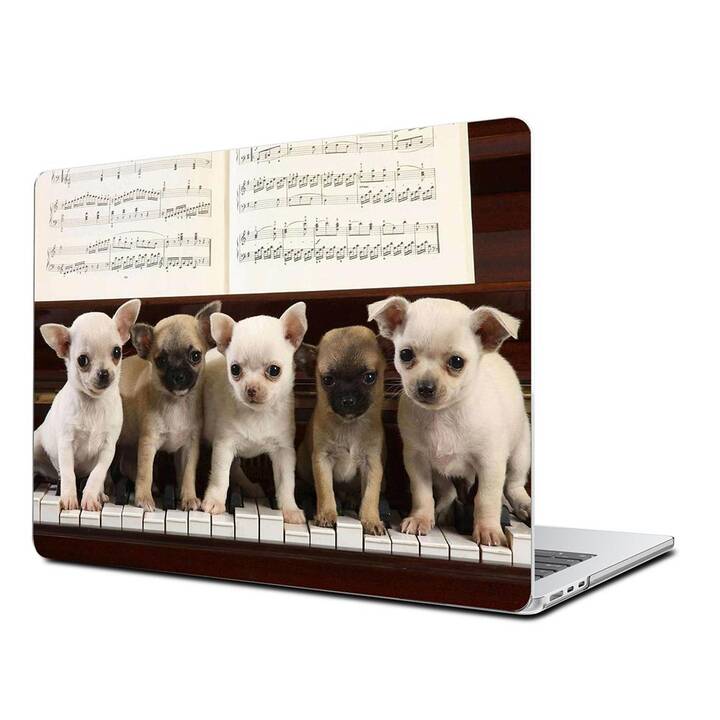 EG Coque rigide (Macbook Air 15" M2 2023, Chiens, Multicolore)