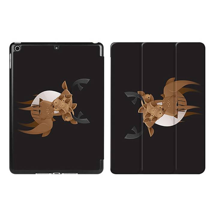 EG iPad Sleeve per Apple iPad 9.7" 9.7" 9.7" - cervo nero dei cartoni animati