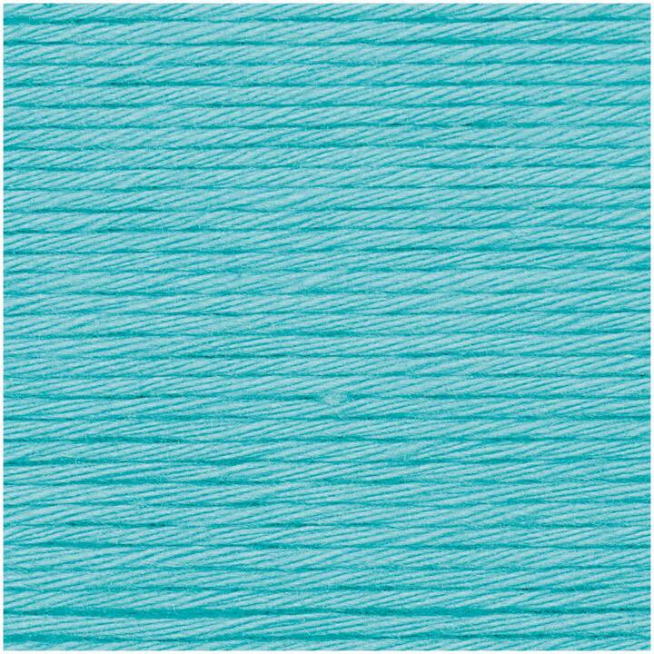 RICO DESIGN Laine Creative Cotton Aran (50 g, Turquoise)