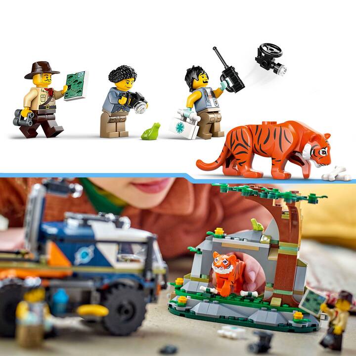 LEGO City Le camion tout-terrain de l’explorateur de la jungle (60426)
