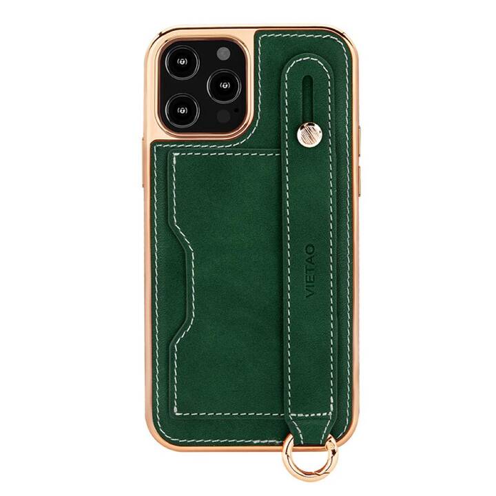 EG Backcover avec cordon (iPhone 15 Plus, Vert)