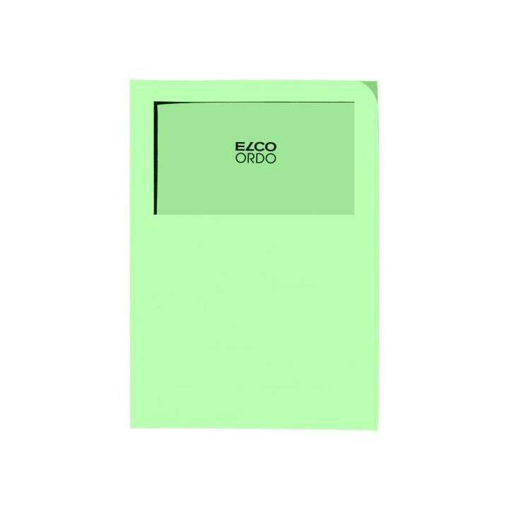 ELCO Cartellina trasparente Ordo Classico (Verde, A4, 100 pezzo)