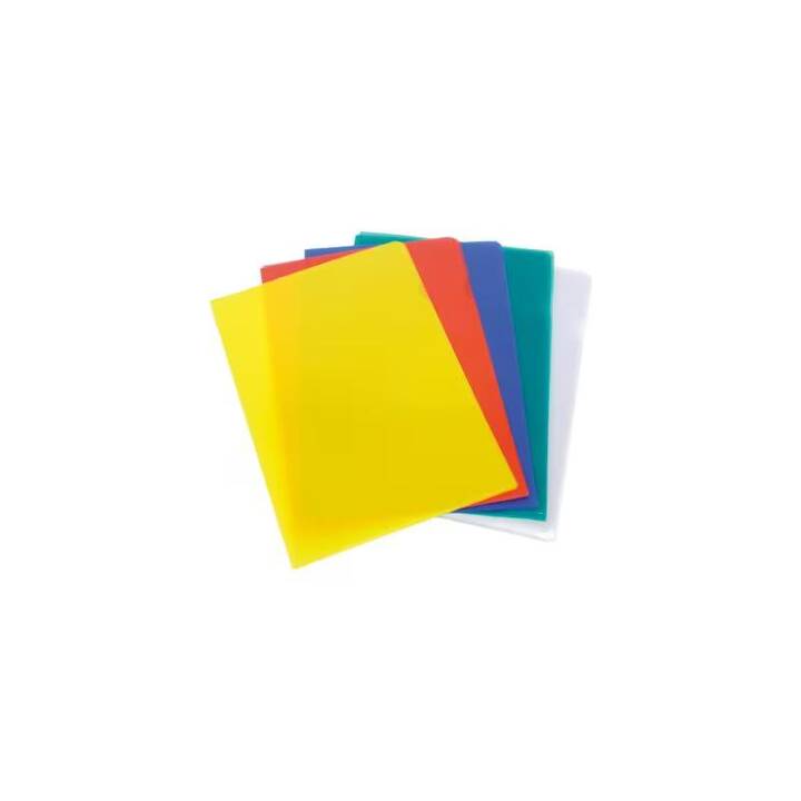 OFFICE FOCUS Cartellina trasparente (Colori assortiti, A4, 100 pezzo)