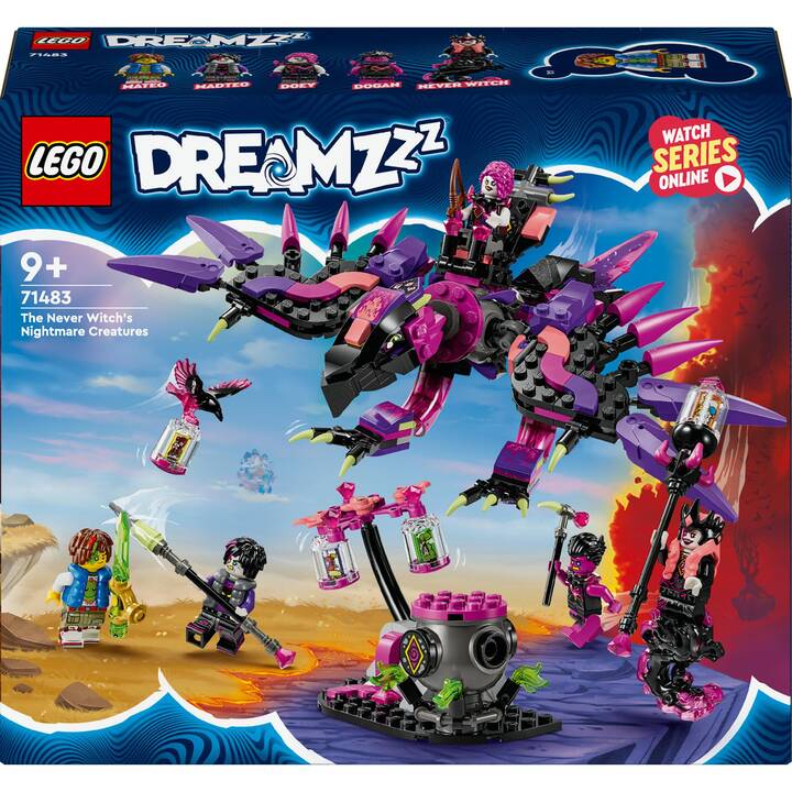 LEGO DREAMZzz Les créatures de la Sorcière des cauchemars (71483)