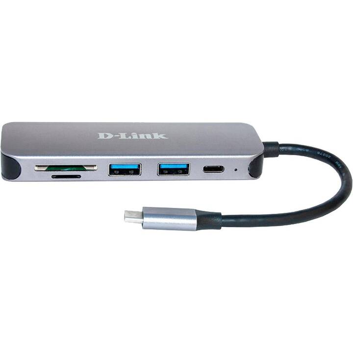 D-LINK Stazione d'aggancio DUB-2325 (2 x USB 3.0 di tipo A, USB 3.0 di tipo C)