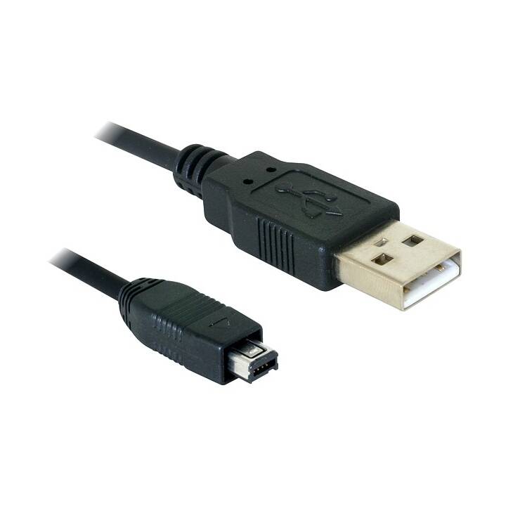 DELOCK Cavo USB (USB 2.0 di tipo A, Mini USB 2.0 Tipo-B, 1.5 m)