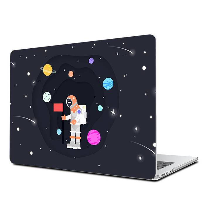 EG Hardcase (MacBook Air 13" M2 2022, Astronaut, Mehrfarbig)