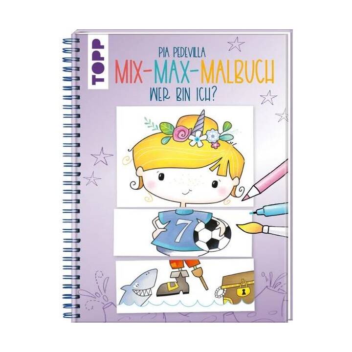 Mix-Max-Malbuch Wer bin ich?
