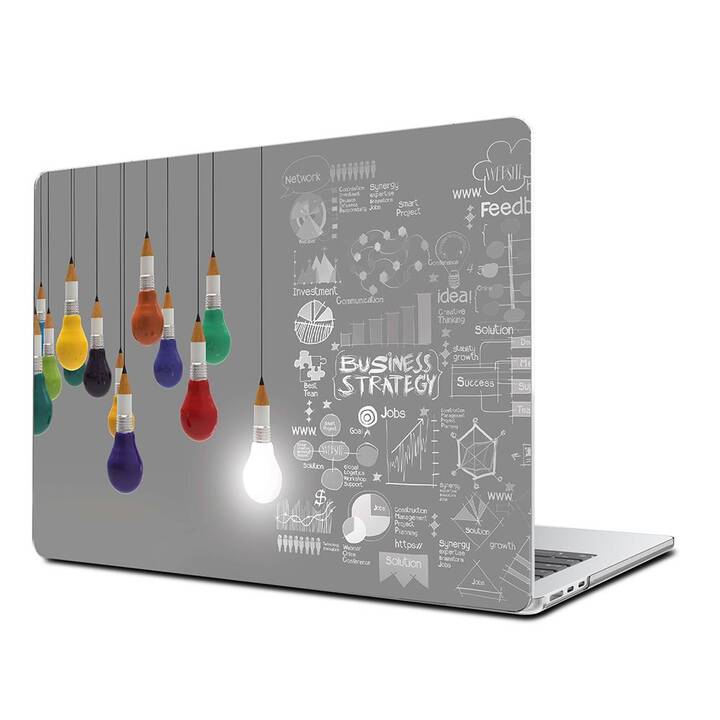 EG Coque rigide (MacBook Air 13" M2 2022, Idée, Gris)