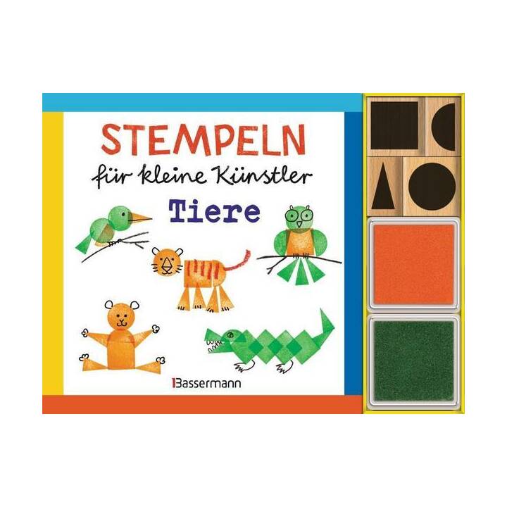 Stempeln für kleine Künstler - Tiere-Set