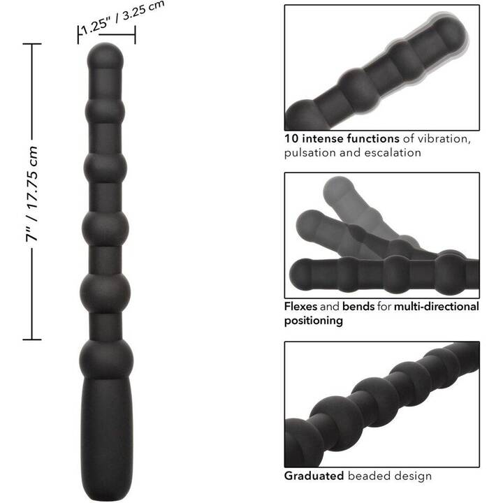 CALEXOTICS X-10 Beads Anal Vibrator