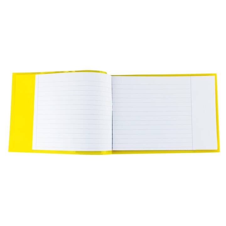 HERMA Protège-cahier (Jaune, Transparent, A5, 1 pièce)