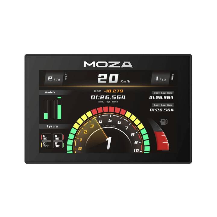 MOZA RACING CM Racing Dashboard Controller (Schwarz)