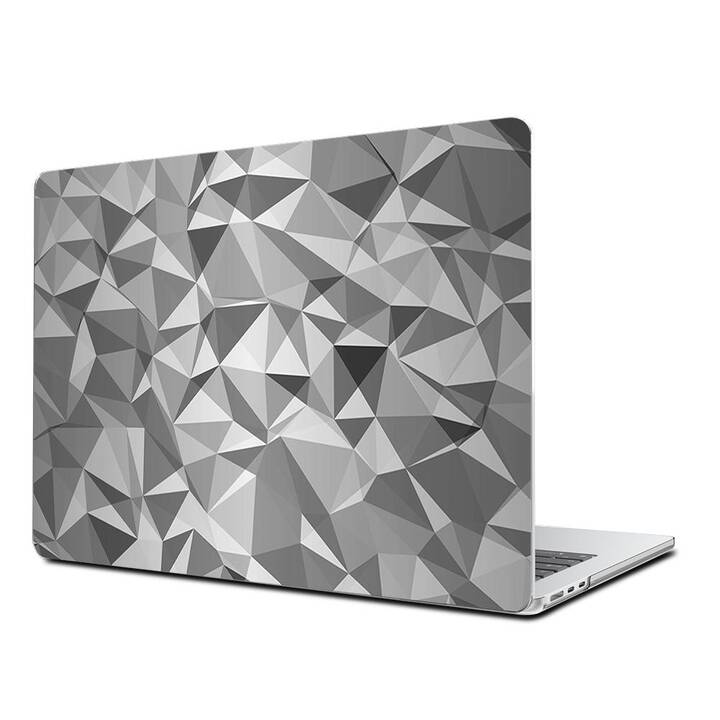 EG Coque rigide (Macbook Air 15" M2 2023, Géométrique, Gris)