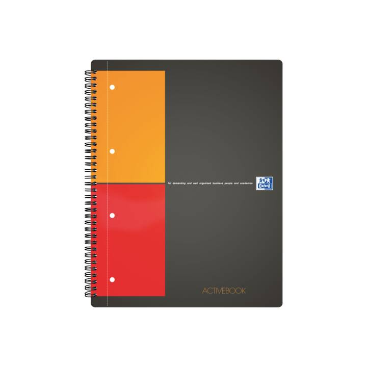 OXFORD Taccuini Activebook (A4, Quadrettato)