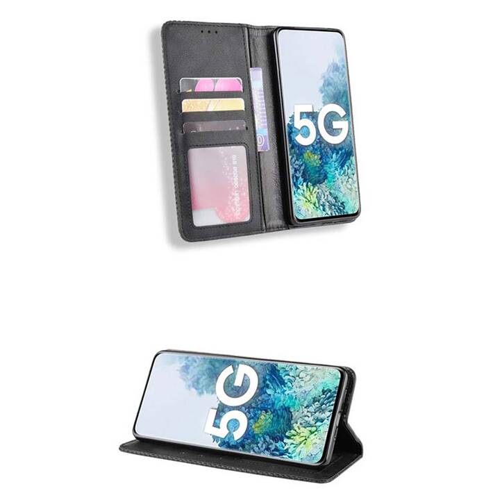 EG Mornrise étui portefeuille pour Samsung Galaxy S21 Plus 6.7" (2021) - Noir