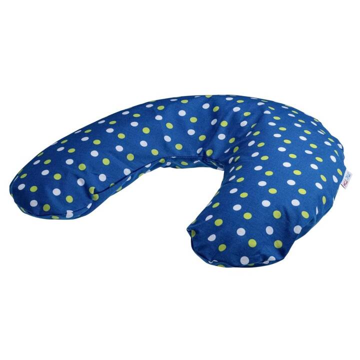 KULI-MULI Housse de coussins d'allaitement (110 cm, Bleu)