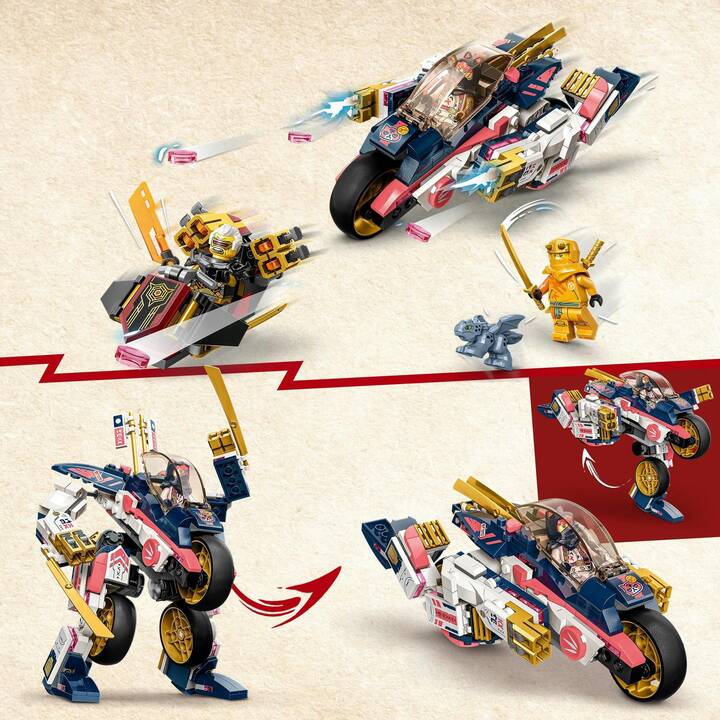 LEGO Ninjago Moto-mech Transformer di Sora (71792)