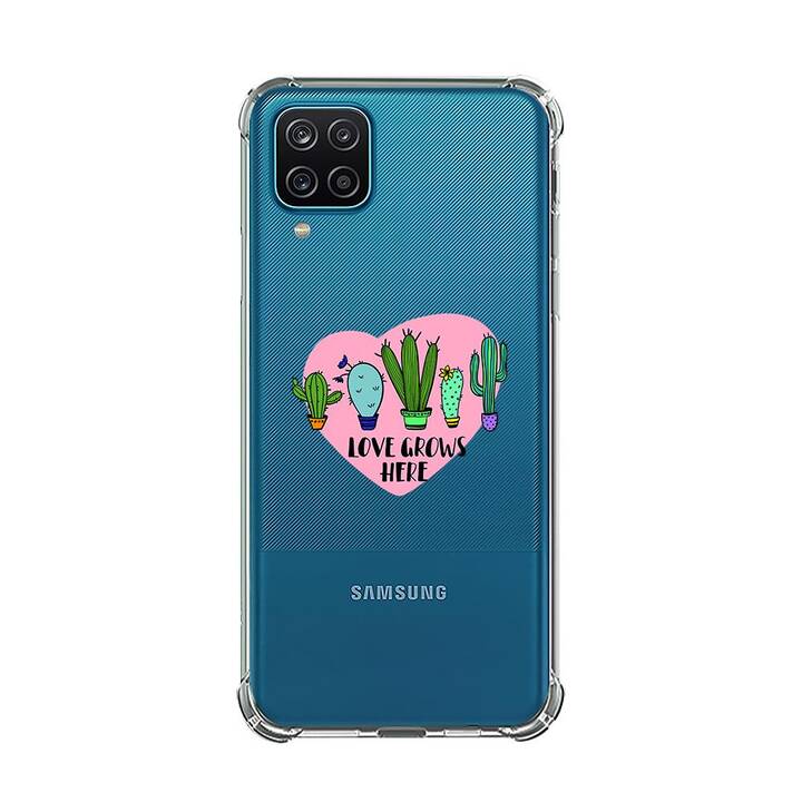 EG Backcover (Galaxy A22 5G, Caktus, Transparente)