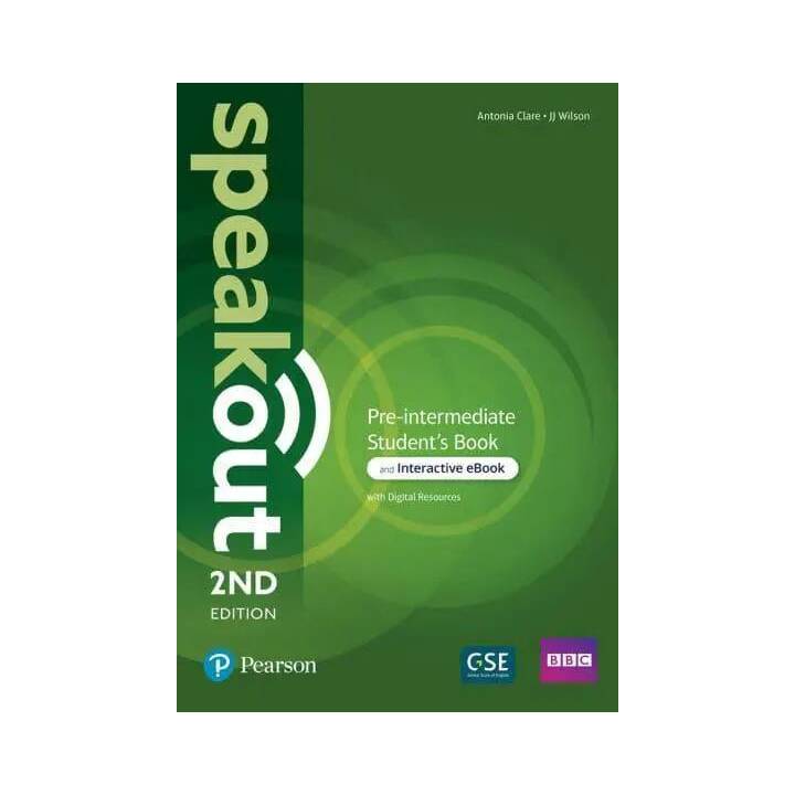Speakout 2nd Edition Pre-intermediate Studentn's Book & Interactive eBook with Digital Resources Access Code