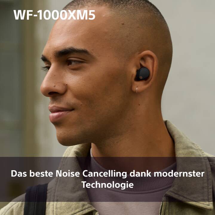 SONY WF-1000XM5 (ANC, Bluetooth 5.3, Schwarz)