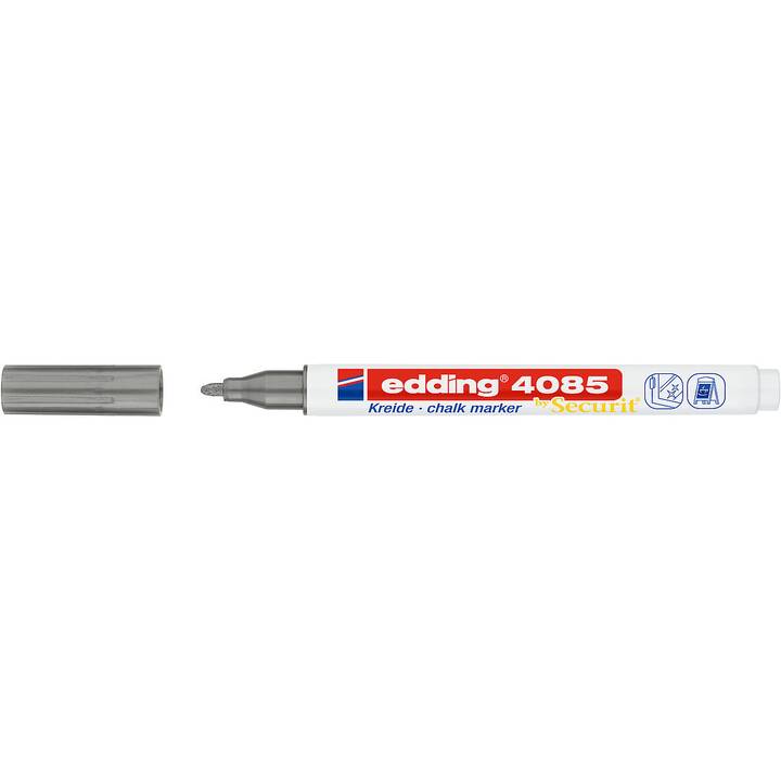 EDDING Kreidemarker 4085 (Silber, 1 Stück)