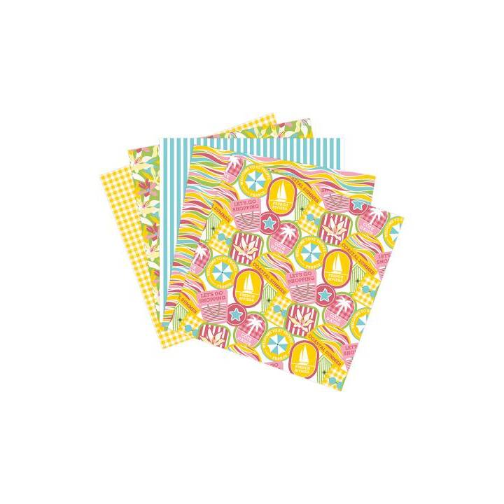 CLAIREFONTAINE Ensemble de papier de construction (Multicolore, 5 pièce)