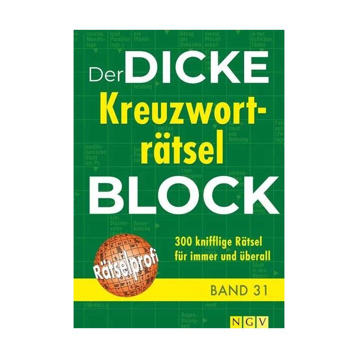 Der dicke Kreuzworträtsel-Block 31