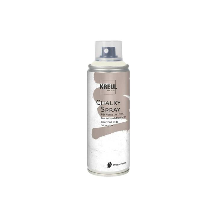 C. KREUL Spray de couleur Chalky White Cotton (200 ml, Blanc, Brun clair)