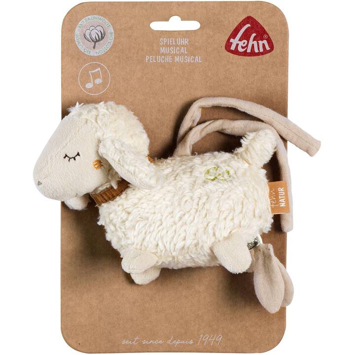 FEHN Baby Spieluhr Sheep Nature Schaf