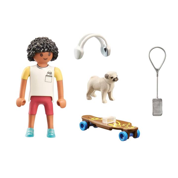 PLAYMOBIL My Life Junge mit Hund (71612)