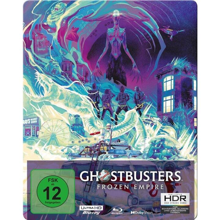 Ghostbusters: Frozen Empire (4K Ultra HD, Steelbook, DE, EN, FR, ES, TR)