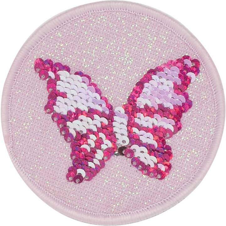 BECKMANN Application velcro Butterfly Sequins (Multicolore)