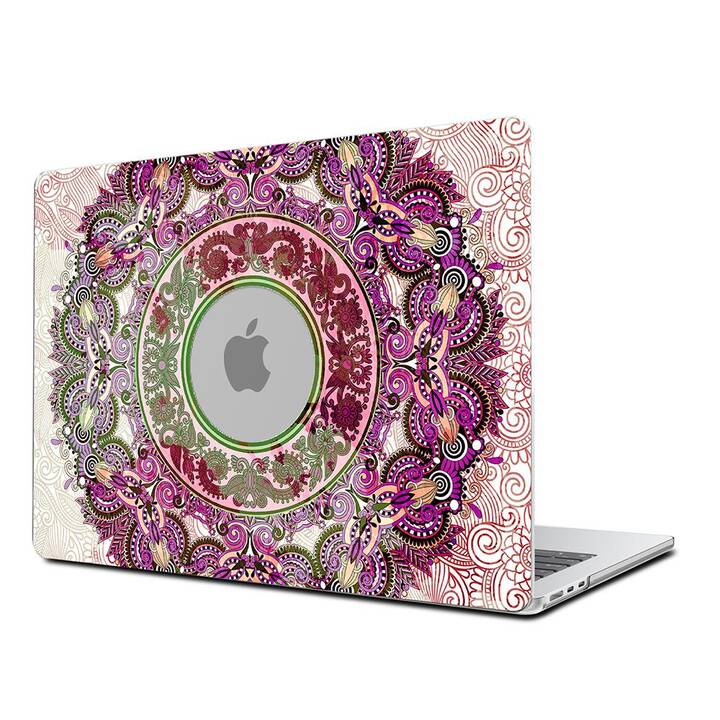 EG Coque rigide (MacBook Air 13" M2 2022, Mandala, Rose)