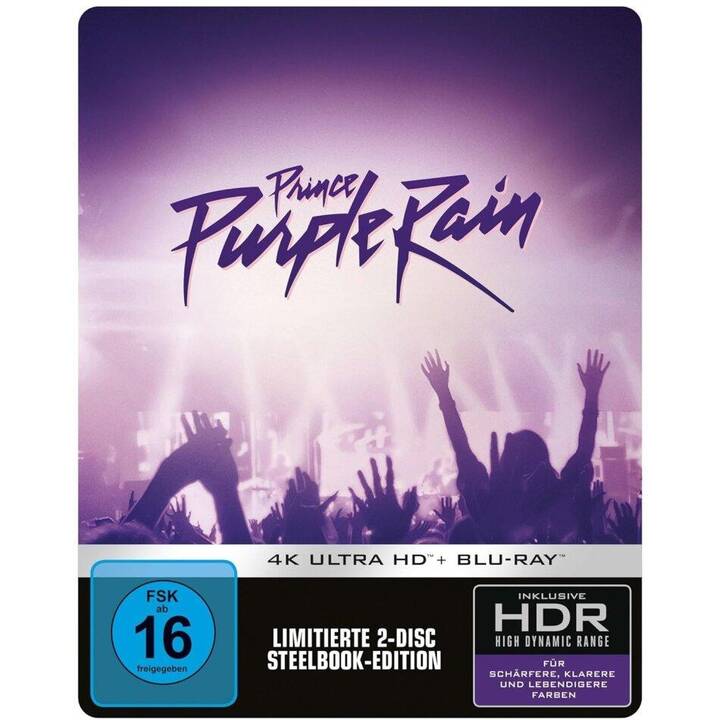 Purple Rain (4K Ultra HD, Steelbook, DE, EN, FR, ES)