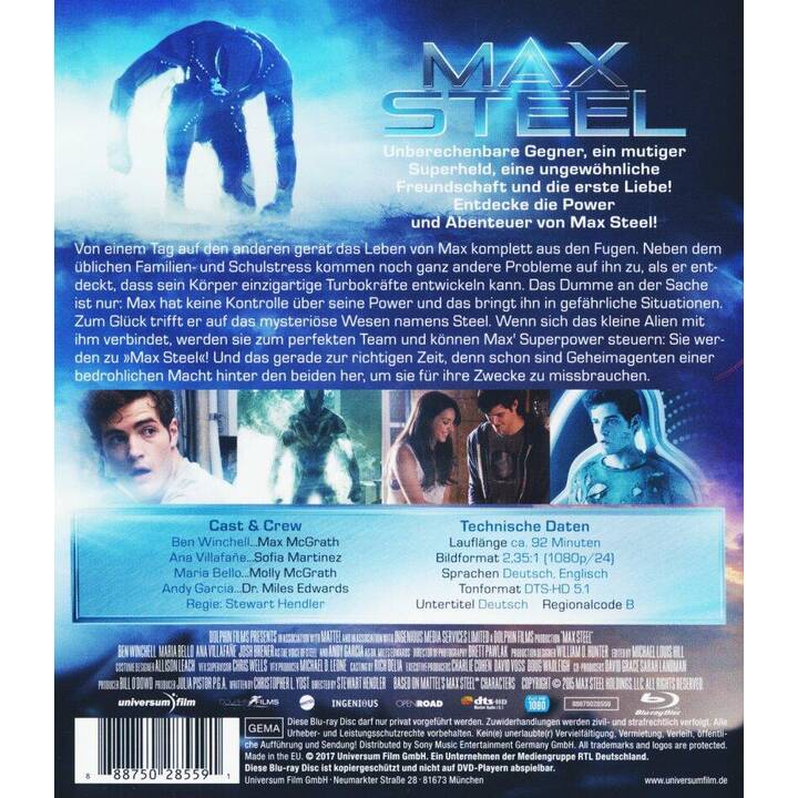 Max Steel (DE, EN)