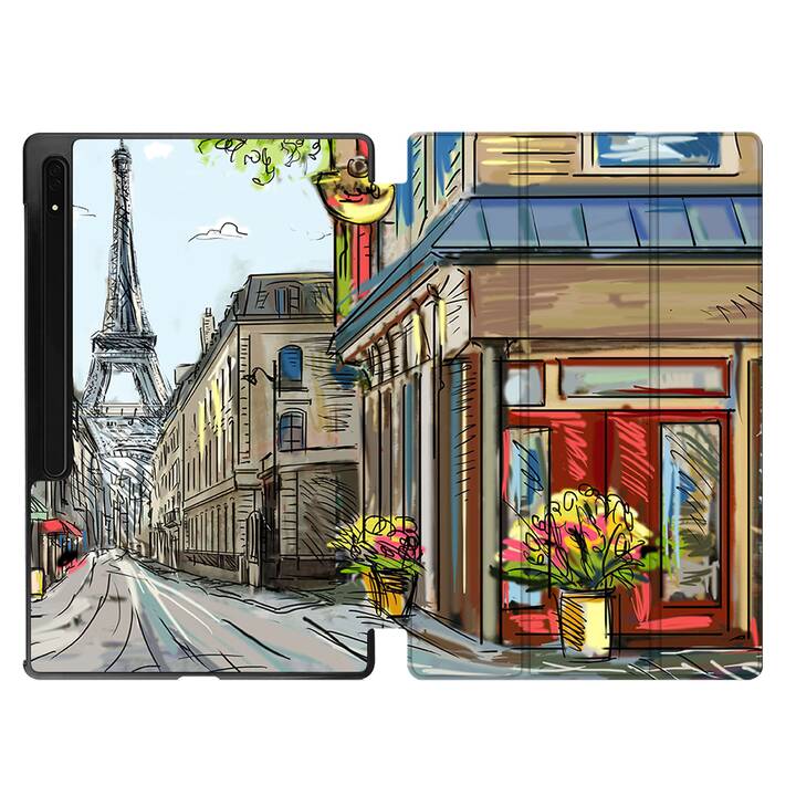 EG cover per Samsung Galaxy Tab S8 Ultra 14.6" (2022) - Multicolore - Parigi