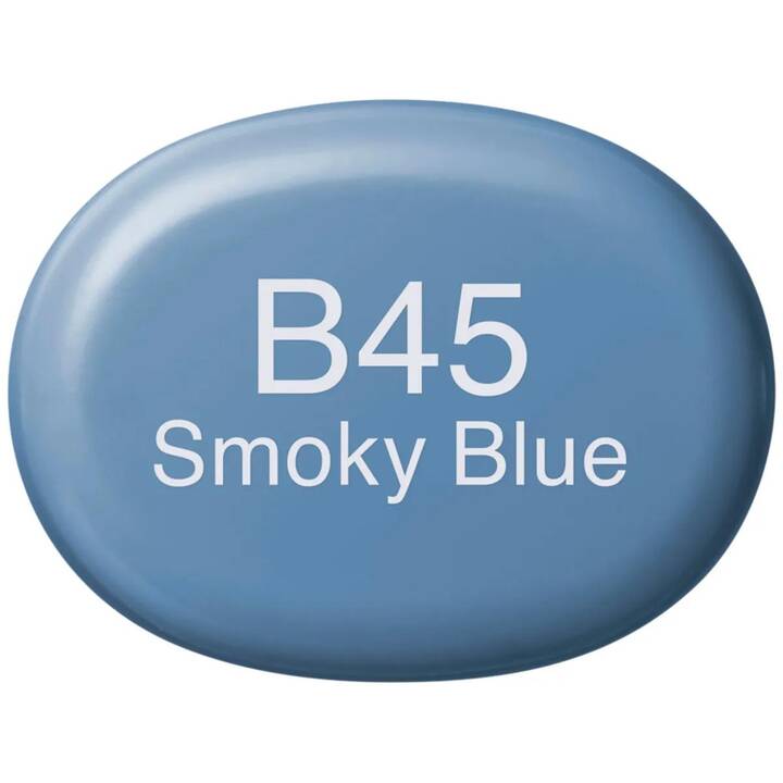 COPIC Marqueur de graphique Sketch B45 Smoky Blue (Bleu, 1 pièce)