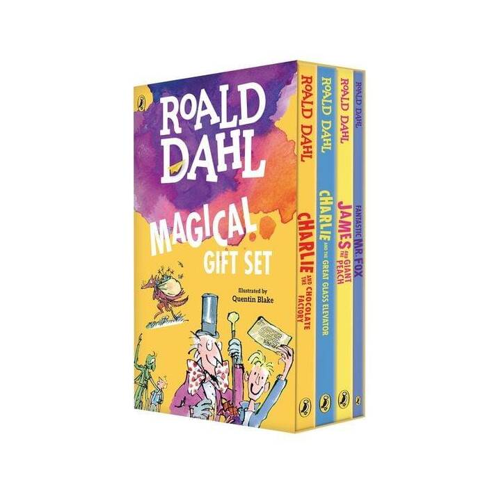 Roald Dahl Magical Gift Set (4 Books)