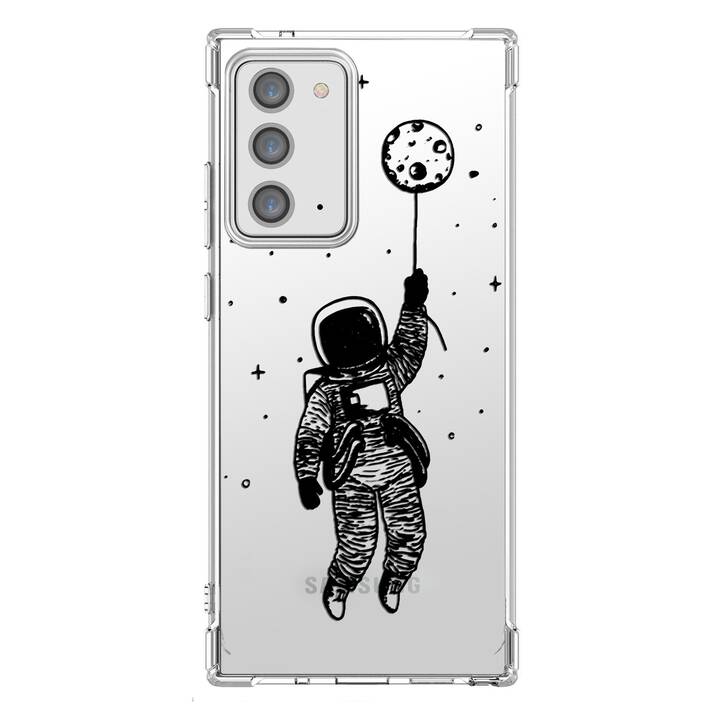 EG Backcover (Galaxy Note 20, Astronaute, Transparent)