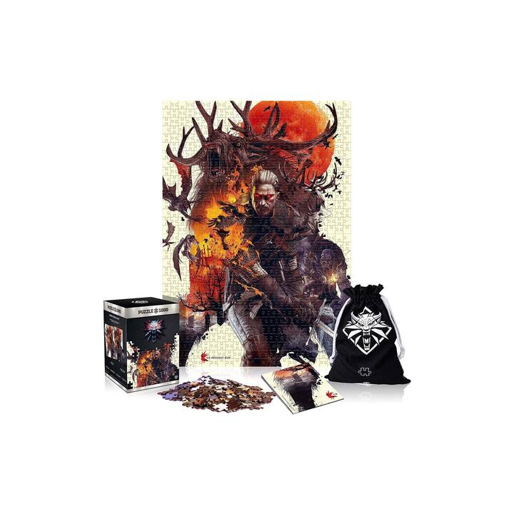GOOD LOOT The Witcher Monsters Puzzle (1000 Parti)