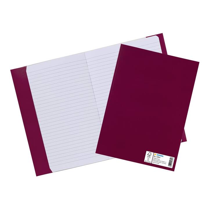 HERMA Protège-cahier (Rouge, A5, 1 pièce)