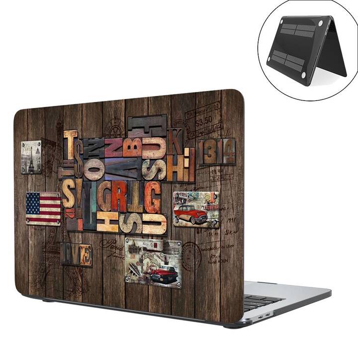 EG Coque rigide (MacBook Air 13" Retina 2018-2020, Brun)