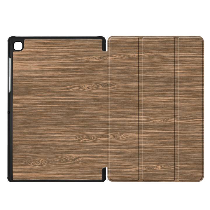 EG coque pour Samsung Galaxy Tab A7 Lite 8.7" (2021) - marron - bois